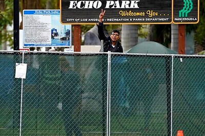 Los Angeles Park Closed After Protest To Save Homeless Camp