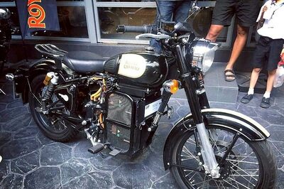 World's First Electric Royal Enfield Classic 500 Spotted in Thailand