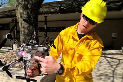 How Drones Could Be the Next Firefighters