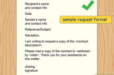 How to Request a Copy of a Contract