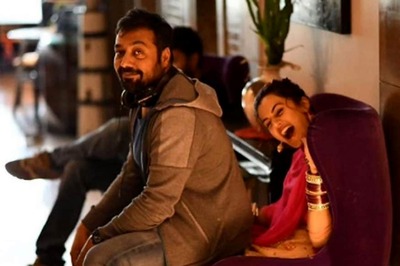 Taapsee Pannu Thanks Manmarziyan Director Anurag Kashyap For Making the 'Best Happen On Set'