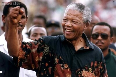 Mandela's death comes a week after release of film on him