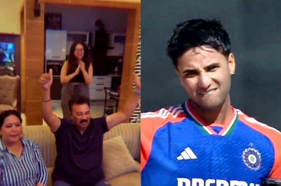 Abhishek Sharma's Family Celebrates His Maiden Century In T20Is, Video Goes Viral - WATCH