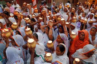 Widows Break Taboo by Celebrating Diwali For the First Time in Vrindavan