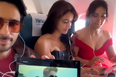 Watch: Disha Patani Shares Glimpses Of Yodha's In-Flight Trailer Launch