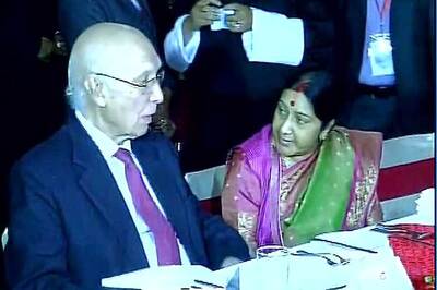 Sushma, Aziz to hold first bilateral talks today since Pathankot terror attacks