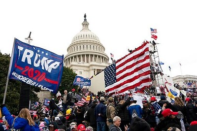 CEO Who Threw Chair Inside Capitol On Jan. 6 Gets Jail Time