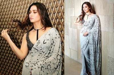 Tamannaah Bhatia's Saree Look Is Perfect For Your Festive Wardrobe; See Pictures
