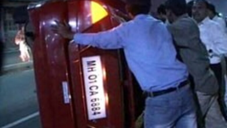 Drunk driver loses control, car flips thrice on flyover
