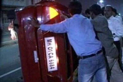 Drunk driver loses control, car flips thrice on flyover