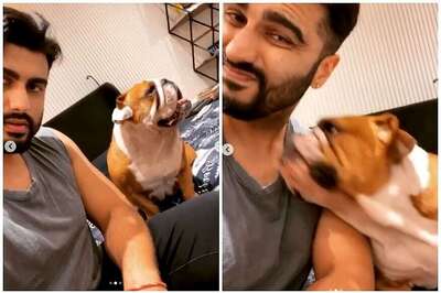 Anshula Kapoor's Bulldog Refuses to Obey Arjun Kapoor and We Pet Parents Can Relate