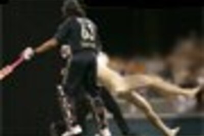 In Pics:  Andrew Symonds grounds a streaker
