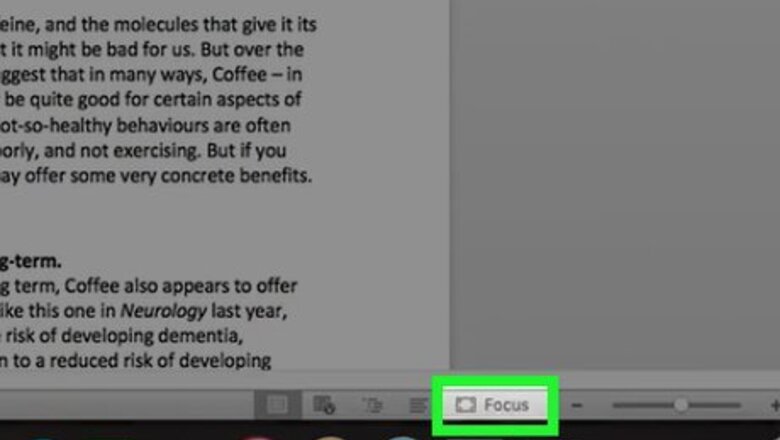 How to Turn on Focus Mode in Microsoft Word