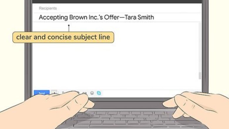 How to Write a Job Acceptance Letter