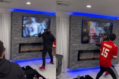 Watch: 49ers Fan Smashes TV After Losing Rs 16 Lakh Bet On Super Bowl