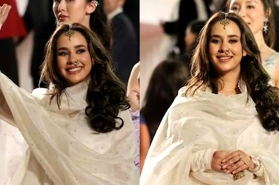 Punjabi Singer Sunanda Sharma Slays In Ethereal White Salwar In Her Cannes Debut