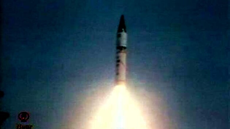 India successfully test fires nuclear-capable Agni V long range missile