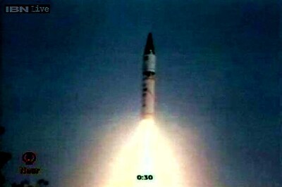 India successfully test fires nuclear-capable Agni V long range missile