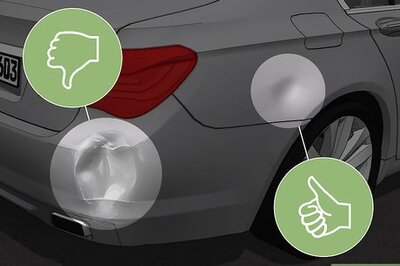 How to Remove a Dent From a Quarter Panel