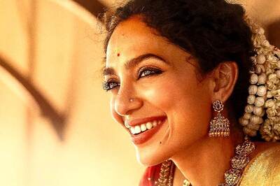 Sobhita Dhulipala Radiates Soft Glam Charm In A Blush Pink Organza Saree