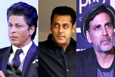 SRK Says He's Not Competing With Salman Khan, Akshay Kumar