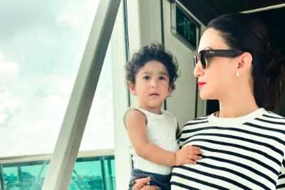 Gauahar Khan Is Ready To ‘Take On The World’ With Her Little Son Zehaan