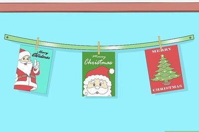 How to Hang Christmas Cards