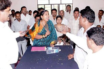 Karnataka: He who wields slipper passes the budget