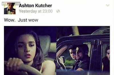 Ashton Kutcher shares and praises Alia Bhatt's 'Going Home' video