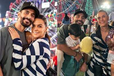 Neha Dhupia Shares A Sneak Peek of Her Christmas Celebrations With Angad Bedi, Children; See Photos