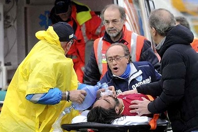 Italian player dies after mid-game cardiac arrest