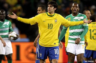 Kaka says red card may help him regain form