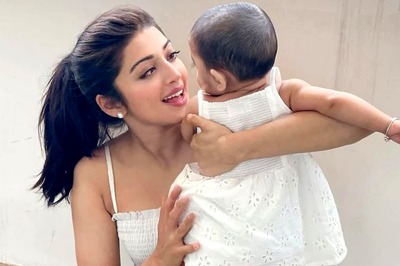 Pranitha Subhash Twins With Daughter Arna On Her ‘Monthly Birthday’