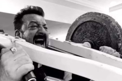 'And You Roar Again,' Writes Maanayata Dutt Sharing Glimpses Of Sanjay Dutt Prepping For KGF Chapter 2