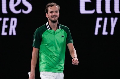 Australian Open: Daniil Medvedev Wins Match in the Wee Hours of the Morning