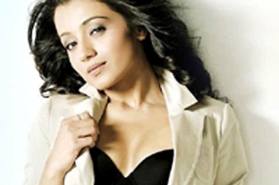 Actress Trisha is Jayam's booster in 'Boologam'