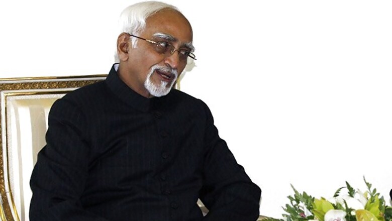 Ansari concludes three-nation trip, leaves for India