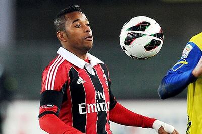Robinho wants Santos return, says Galliani