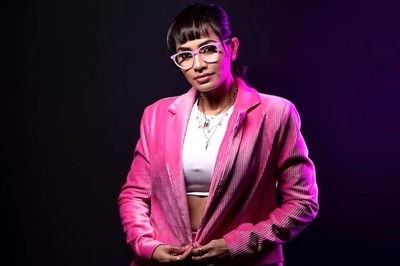 Shobha Shetty Makes Geek Looks Glam In A Pink Blazer And Nerd Glasses
