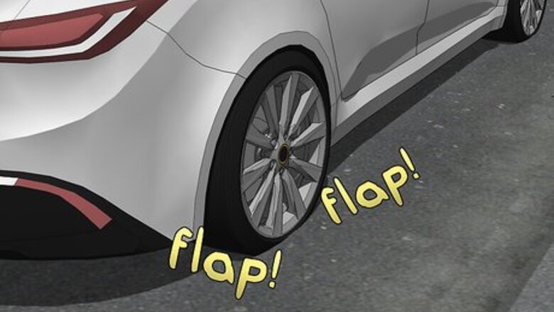 How to Deal With a Tire Exploding While Driving