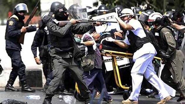 Thai Police clash with protesters, leaving 4 dead