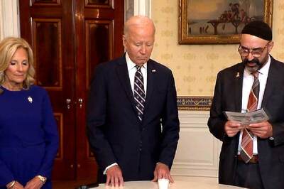 Biden Lights Yahrzeit Candle To Mourn October 7 Victims, World Leaders Send Messages Of Strength To Israel