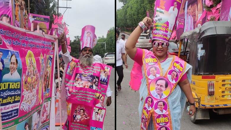 Hyderabad Becomes ‘Pink City’ As Telangana CM KCR Goes National, Makes TRS Bharat Rashtra Samithi