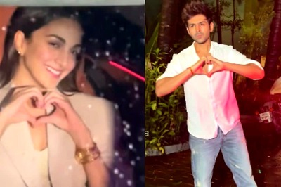 SatyaPrem Ki Katha: Kiara Advani, Kartik Aaryan Attend Film's Screening On Rain-Soaked Night; Watch