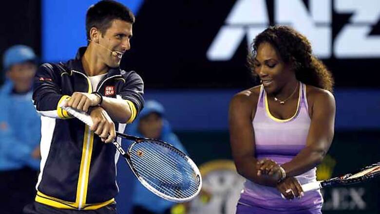 Serena, Djokovic restore order to Wimbledon