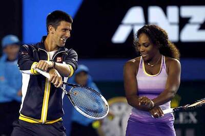 Serena, Djokovic restore order to Wimbledon
