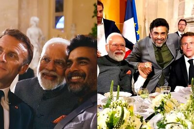 R Madhavan Meets PM Modi And French President Emmanuel Macron At Louvre Museum In Paris