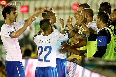 Italy beat Fluminense 5-3 in World Cup warm-up match