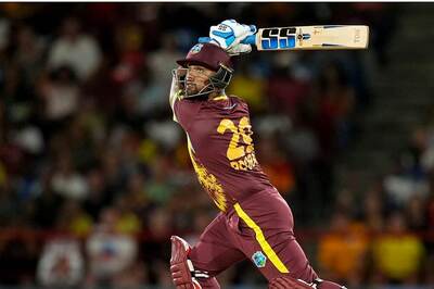 WATCH | Nicholas Pooran Smokes 3 Sixes as Azmatullah Omarzai Becomes 5th Bowler to Concede 36 Runs in an Over in T20Is