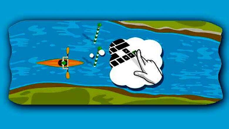 How to play the London 2012 slalom canoe doodle